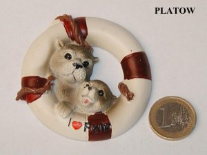 Magnet Rettungsring Föhr ca. 7cm