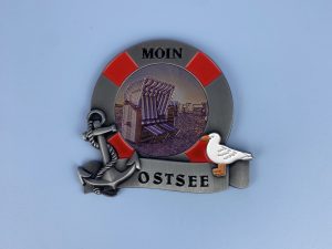 Ostsee Rettungsring Metallmagnet
