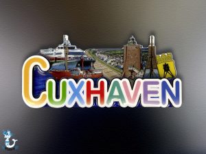 Cuxhaven Magnet Skyline MDF