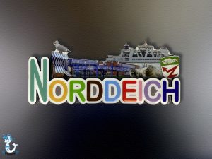 Norddeich Magnet Skyline MDF