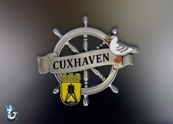 Metallmagnet Steuerrad Cuxhaven