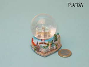 Schneekugel HAMBURG Rathaus 4,5cm