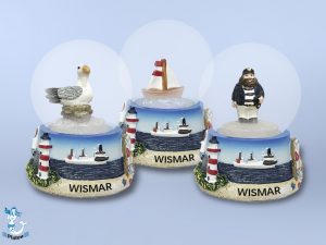 Schneekugel WISMAR 4,5cm