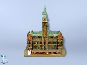 Rathaus Hamburg groß 10,5cm
